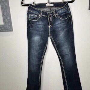 Miss Chic Bootcut Jeans - Size 7